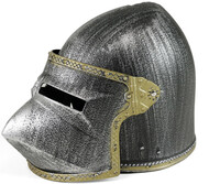 Rytířská přilba Bascinet - psí nos