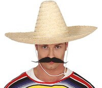 Sombrero přírodní, 50 cm