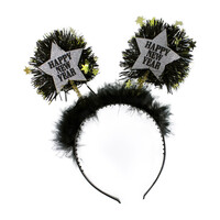 Čelenka happy new year stříbrná