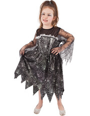 Dětský kostým s pavučinou na čarodějnice/Halloween