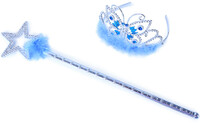 Korunka princezna s hůlkou - modrá