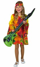Dětský kostým hippie z hvězdné kapely
