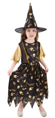 Dětský kostým čarodějnice/Halloween (4-6 let)