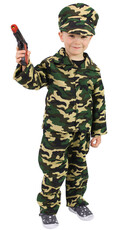 Dětský kostým voják s čepicí