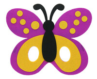 Dětská škraboška motýlek