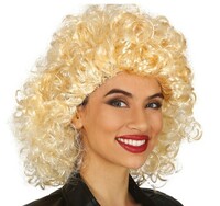 Kudrnatá blond paruka