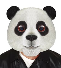Obří maska panda