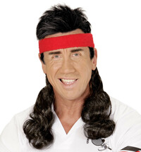 Příčesek s potítkem z 80. let (mullet)