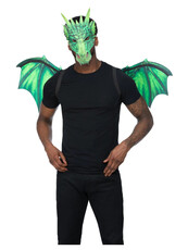 Sada zelený drak