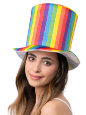 Duhový klobouk Pride