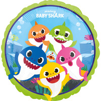 Fóliový balónek baby shark, 43 cm