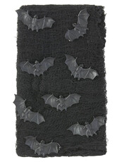 Látková dekorace s netopýry, Halloween