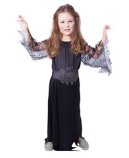 Dětský kostým černá čarodějnice (Halloween)