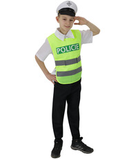 Dětský kostým dopravní policista (Pro věk 6-8 let)