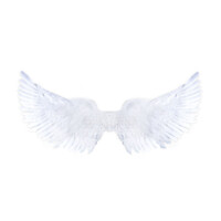 Andělská křídla bílá se třpytkami