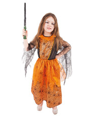 Dětský kostým čarodějnice Pavučinka