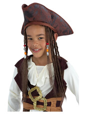 Dětský pirátský klobouk s dredy