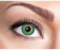 Certifikované týdenní barevné kontaktní čočky nedioptrické, zelenkavé 84095241.W18