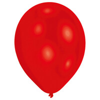 Červený latexový balónek (průměr 27cm)