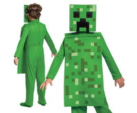 Dětský zelený kostým Minecraft