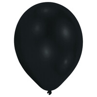 Sada 25ks černých balónků (průměr 27cm)