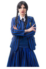 Dívčí uniforma Wednesday Addams, fialová