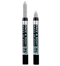 Make-up stříbrná tužka s glittry