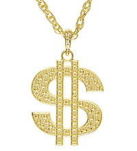 Zlatý náhrdelník s dolary