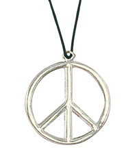 Hippie náhrdelník, kovový