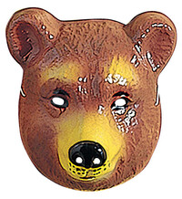 Plastová maska Medvěd