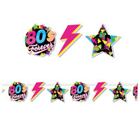 Girlanda v tématu disco 80. let