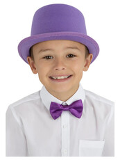Dětský klobouk, fialový