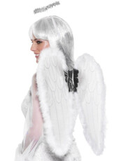 Andělská křídla a svatozář
