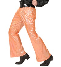 Pánské disco kalhoty, oranžové