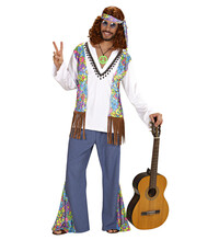Pánský hippie kostým s vestou