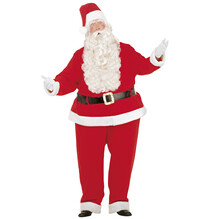 Pánský kostým baculatého Santa Clause
