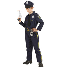 Chlapecký kostým policista, modrý