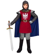 Chlapecký kostým rytíře s kápí