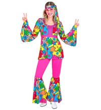 Dámský hippie kostým síla květin