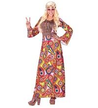 Hippie žena, dámské šaty