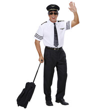 Pánský set pilot (košile,kravata,čepice)