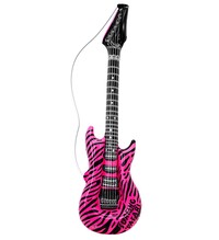 Nafukovací kytara, růžová 105 cm