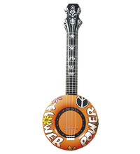 Oranžové nafukovací banjo