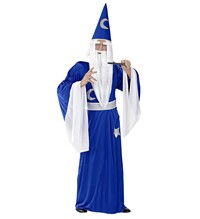 Pánský kostým čaroděj, modrý
