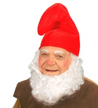 Červená čepice Taťka šmoula