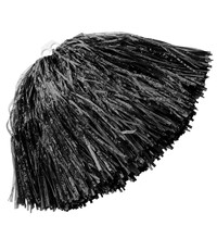 Pompony, černé