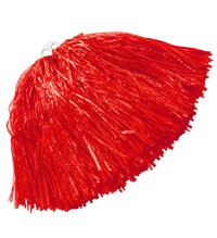 Pompony, červené