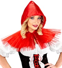 Červená kapuce (capelet)