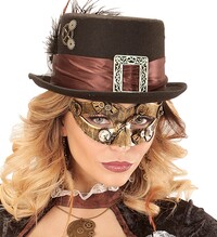 Škraboška steampunk