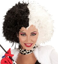 Dámská paruka Cruella De Vil